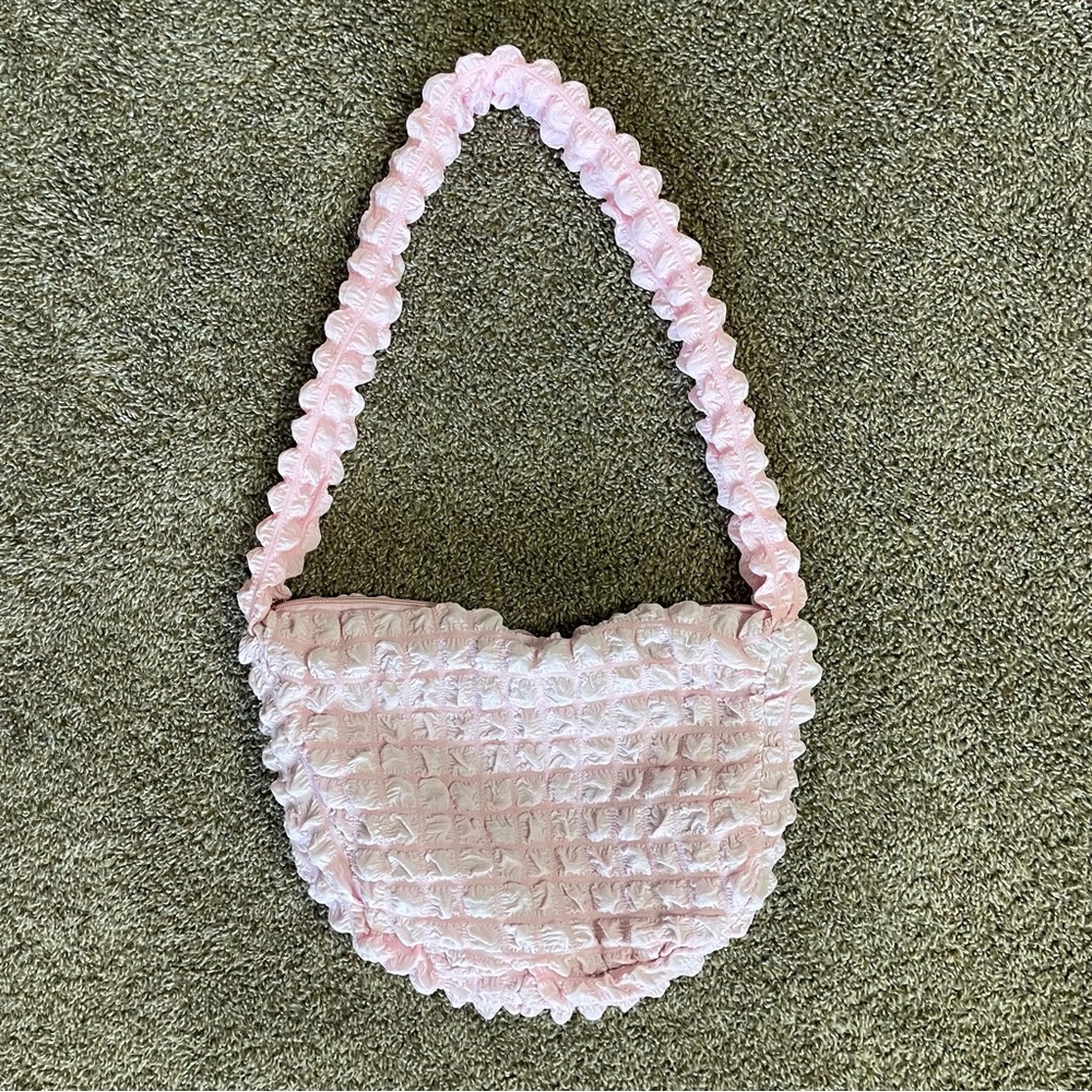 Laneige Pink Bubble Crossbody Bag Cloud Tote Hobo Purse